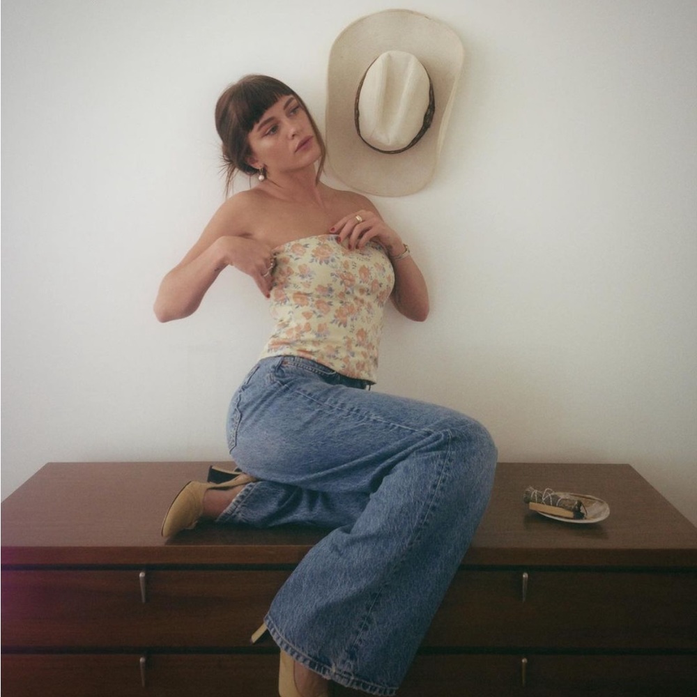 Reformation Georgia Top: Tea Party